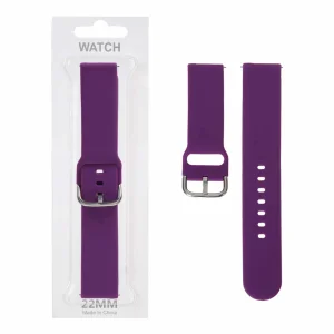 بند سیلیکونی سگک دار ساعت هوشمند سایز 22mm میلیمتری