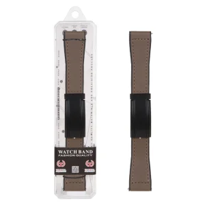 بند ساعت چرمی دور دوخت مگنتی اورجینال Yoshita سایز 22mm میلیمتری