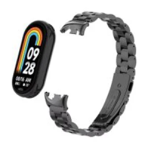 بند مچ بند شیائومی Mi Band 8/9/10 مدل فلزی 3Bead