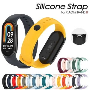 بند سیلیکونی مچ بند هوشمند شیائومی بند Xiaomi Mi Band 8-9-10